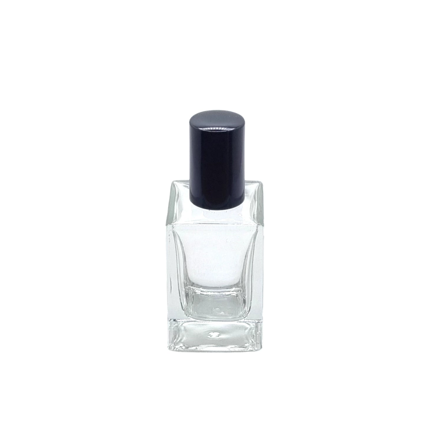 30ml Delacroix Glass Bottle Black Cap