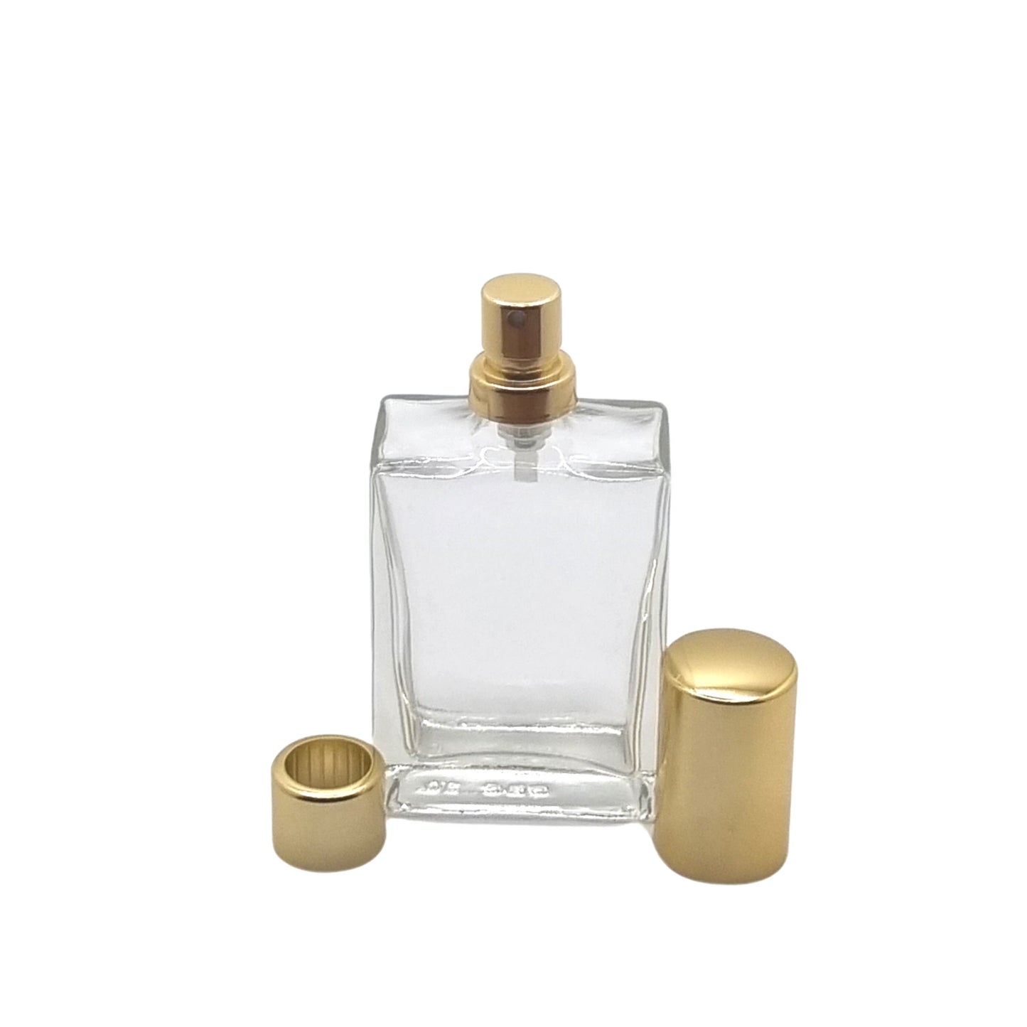 30ml Everest Clear Rectangle Glass Bottle