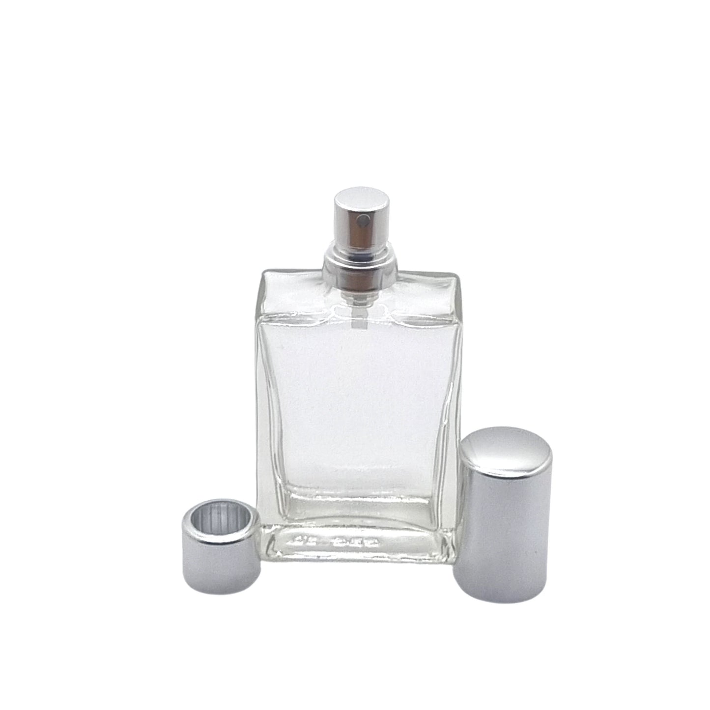 30ml Everest Clear Rectangle Glass Bottle