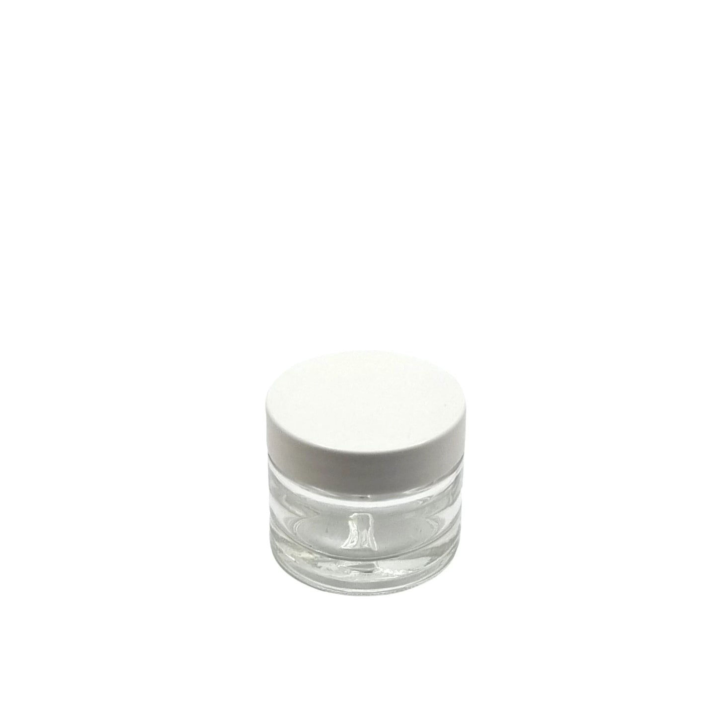 30ml Palladio Clear Glass Round Jar (Pallet Qty 7,392 Units)