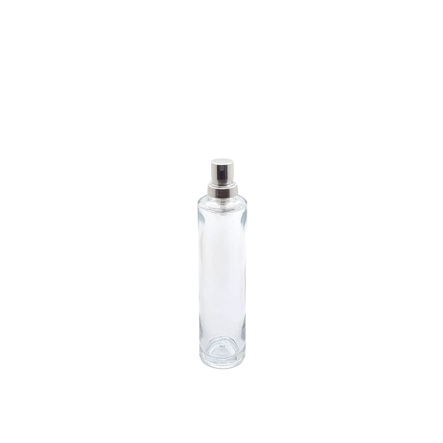30ml Tall Cuban Clear Round Glass Bottle