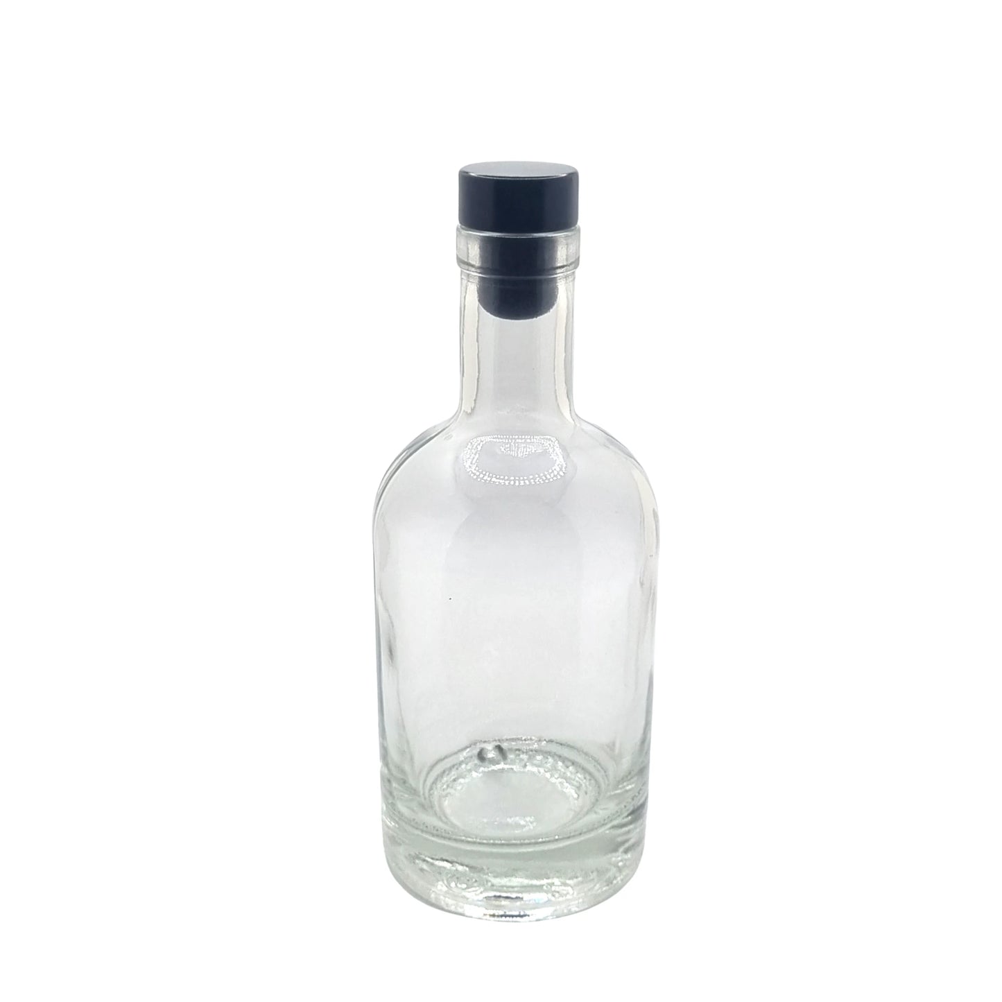 350ml Notturo Clear Round Glass Bottle (Pallet Qty 1,165 Units)