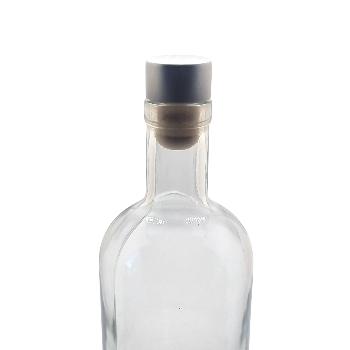 350ml Notturo Clear Round Glass Bottle