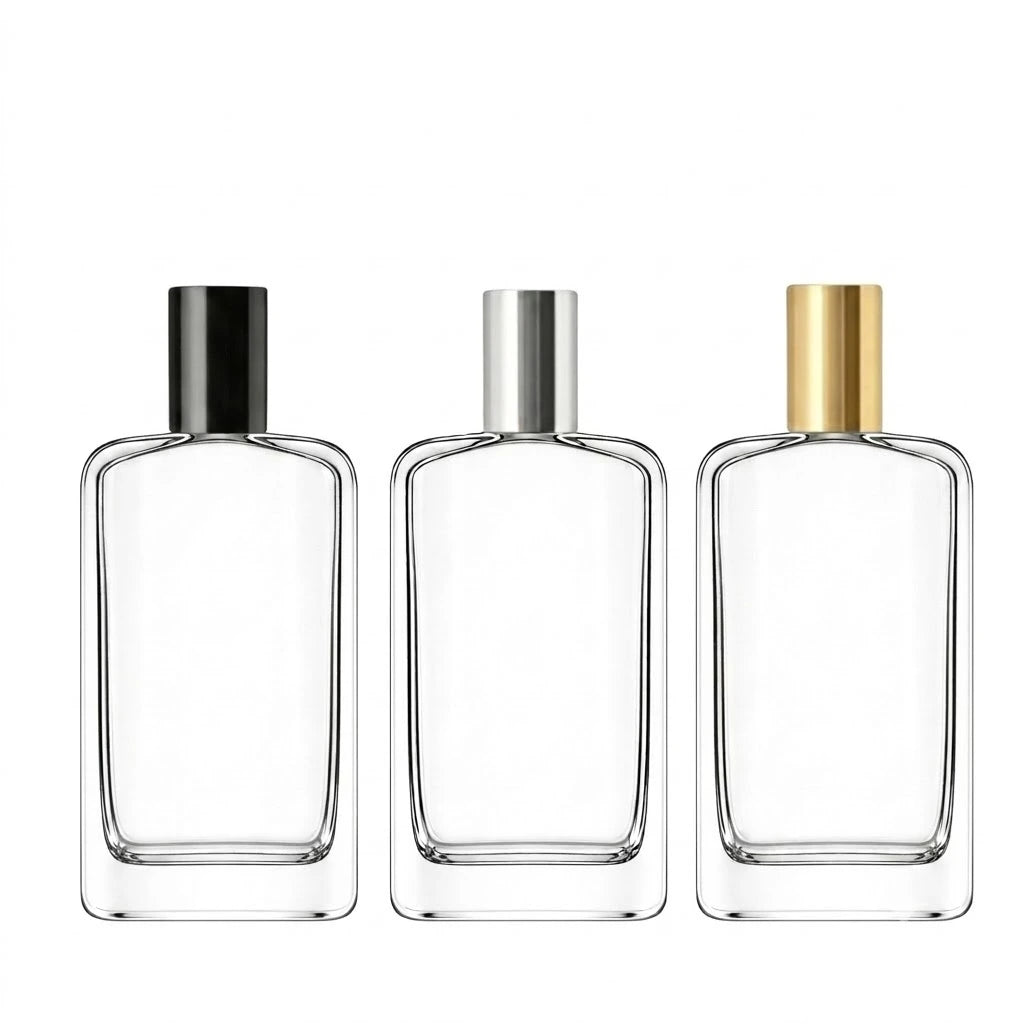 50ml Dali Clear Rectangle Glass Bottle