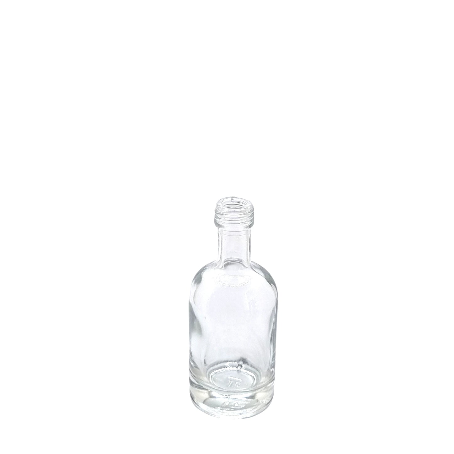 50ml Hermes Clear Round Glass Bottle