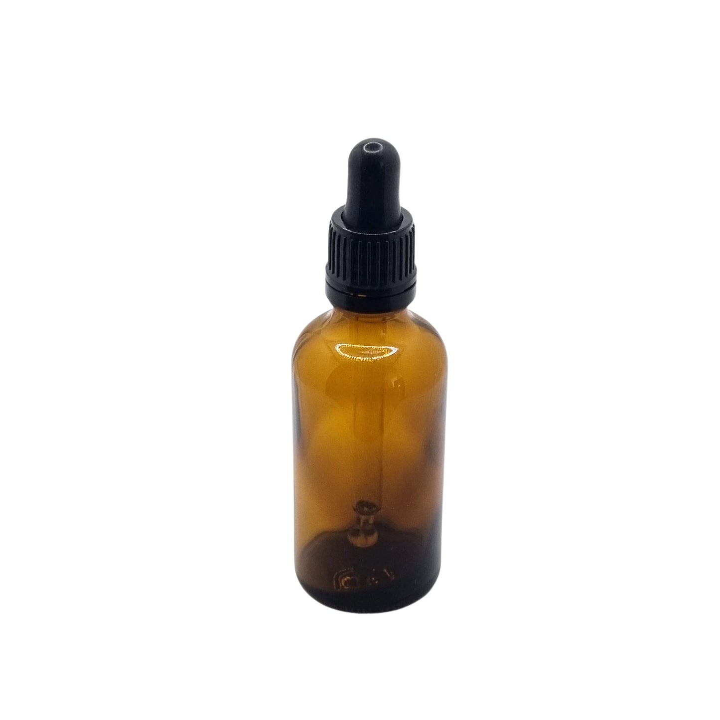 50ml Dropper Amber Round Glass Bottle