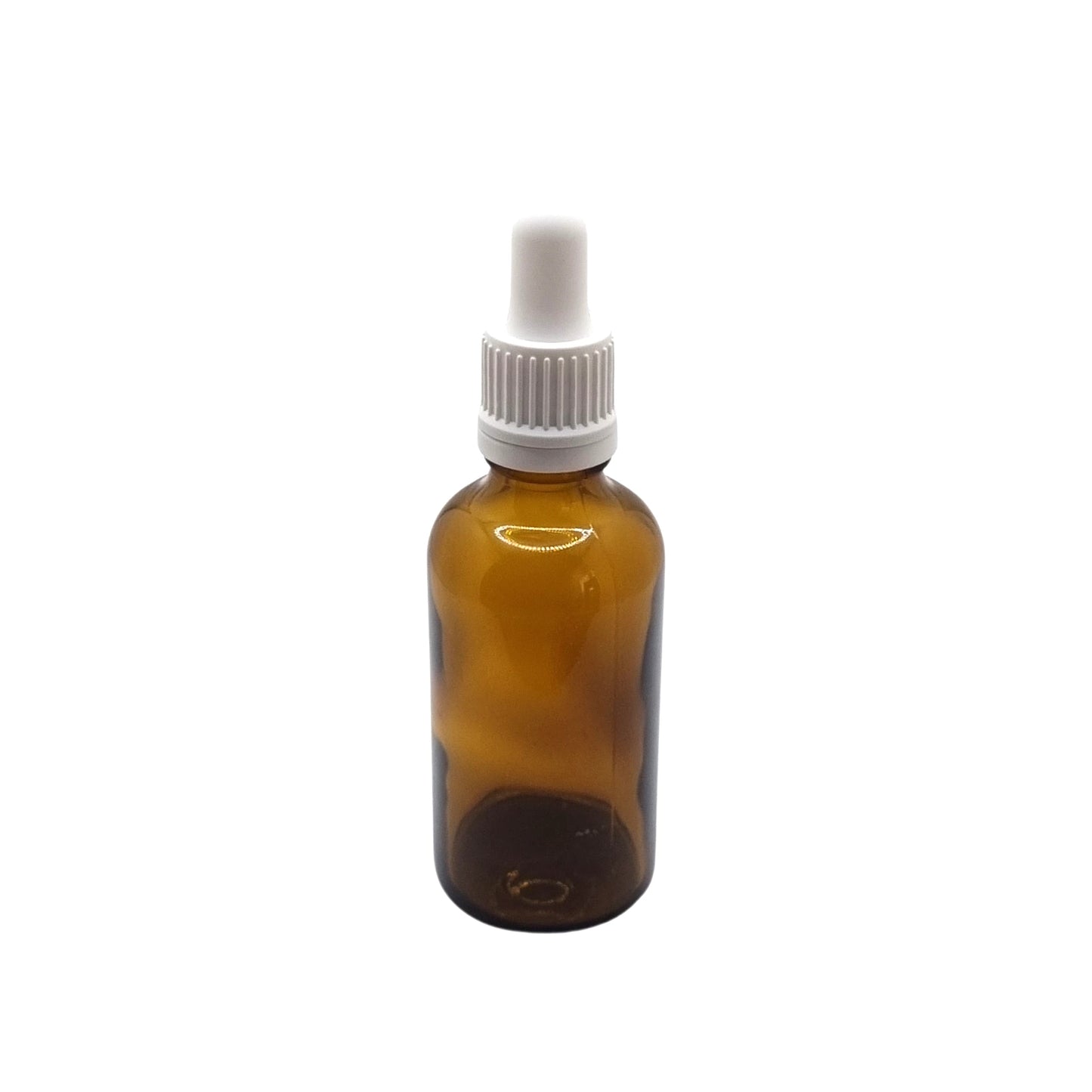 50ml Dropper Amber Round Glass Bottle