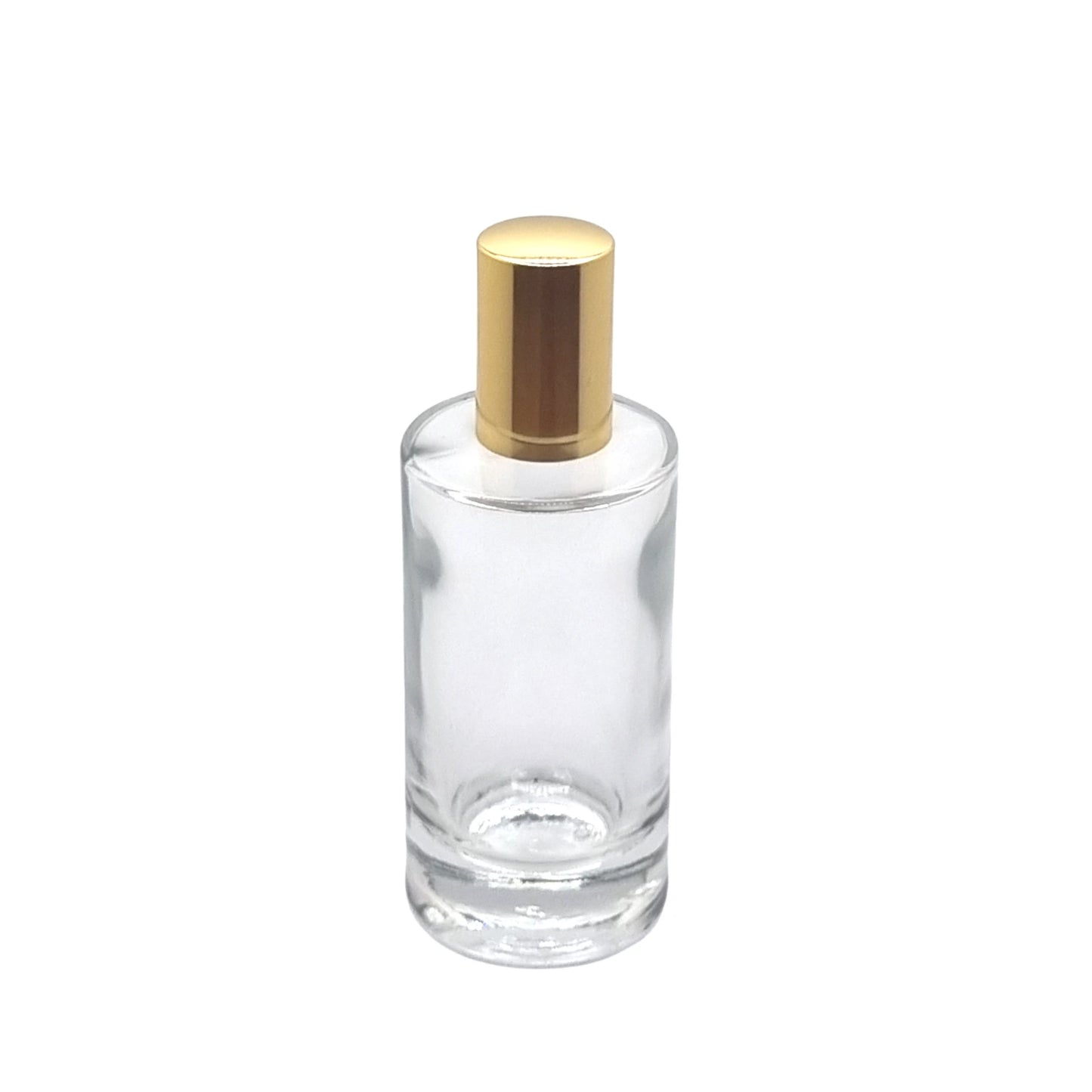 50ml Charlotte Clear Round Glass Bottle