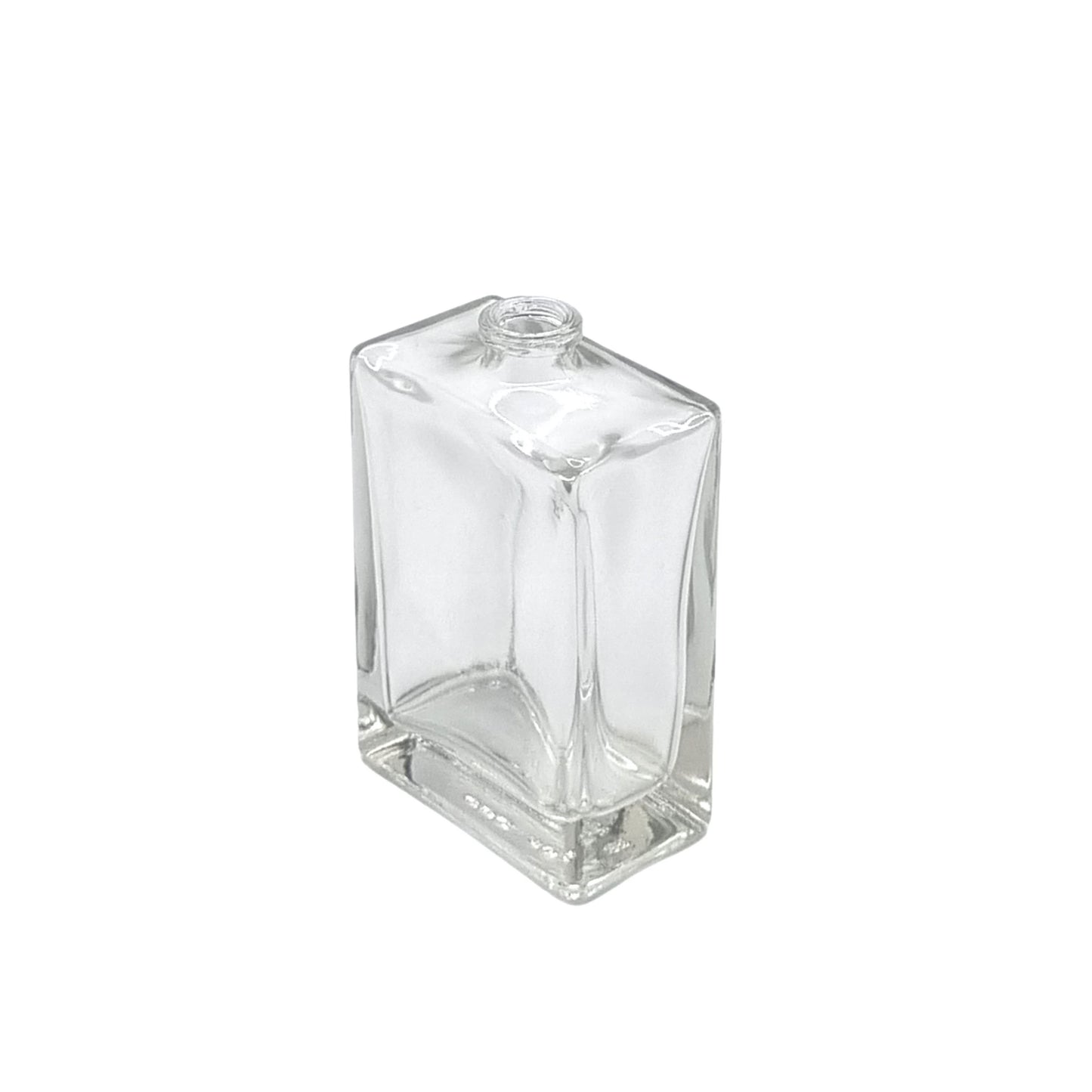 50ml Everest Clear Rectangle Glass Bottle