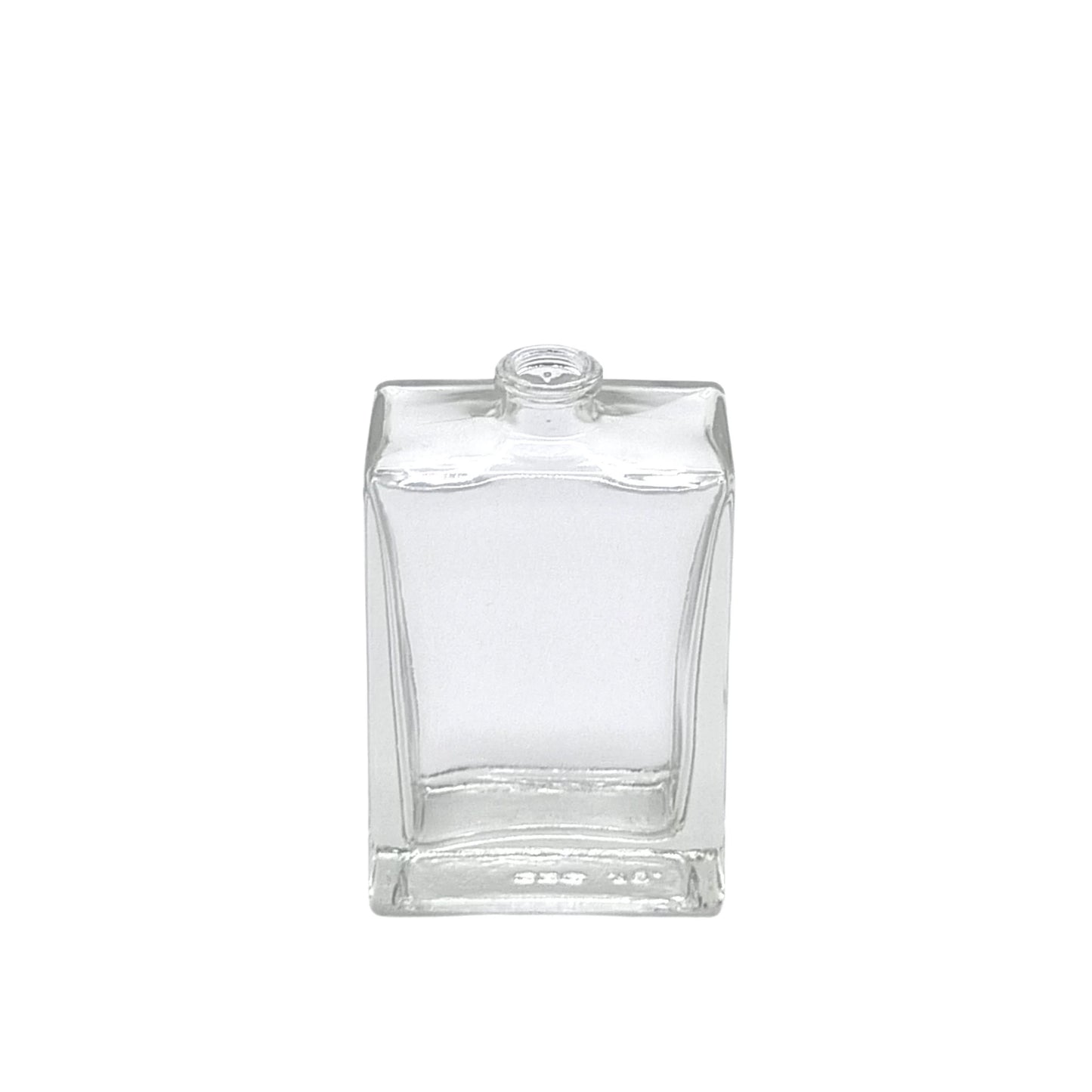 50ml Everest Clear Rectangle Glass Bottle