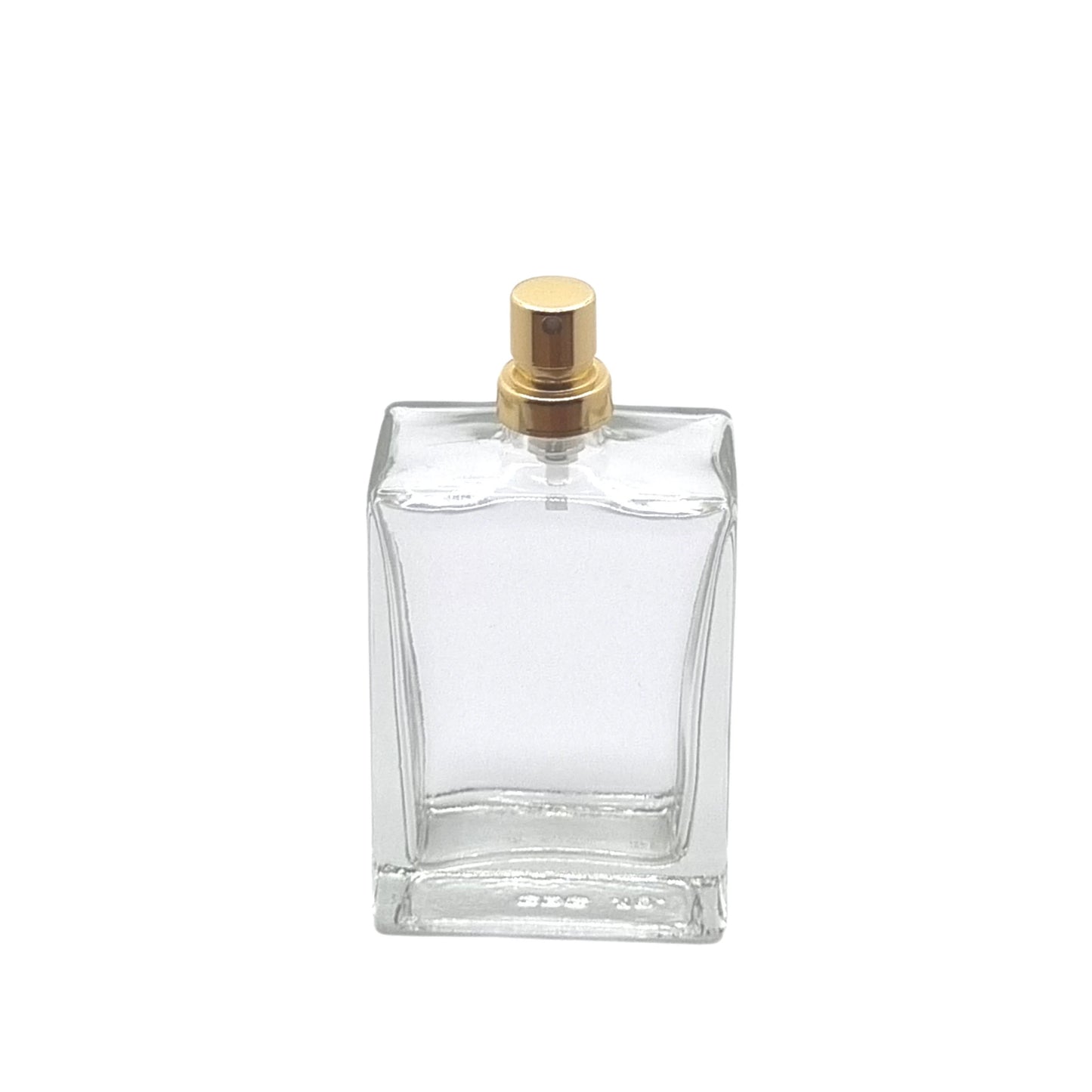 50ml Everest Clear Rectangle Glass Bottle