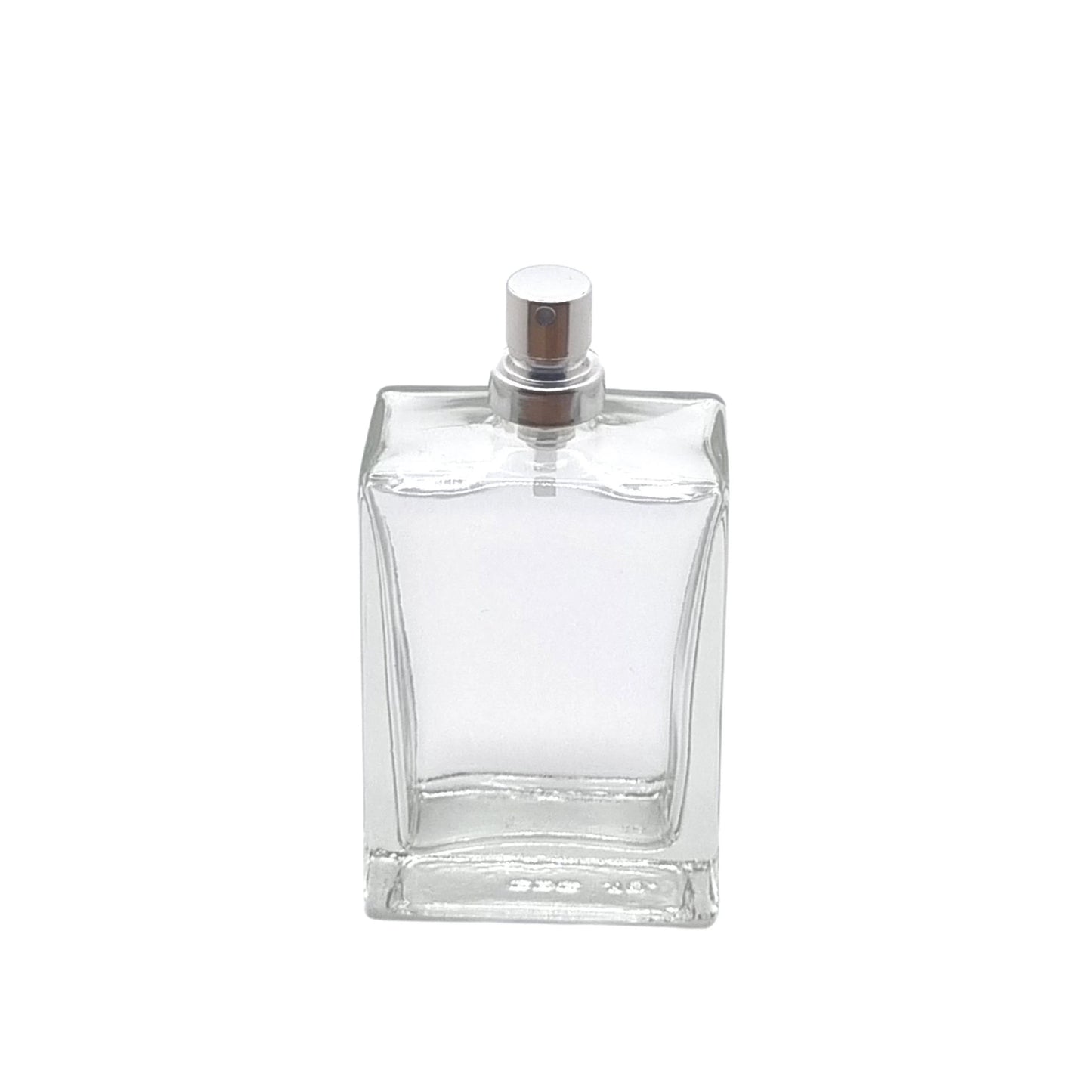 50ml Everest Clear Rectangle Glass Bottle