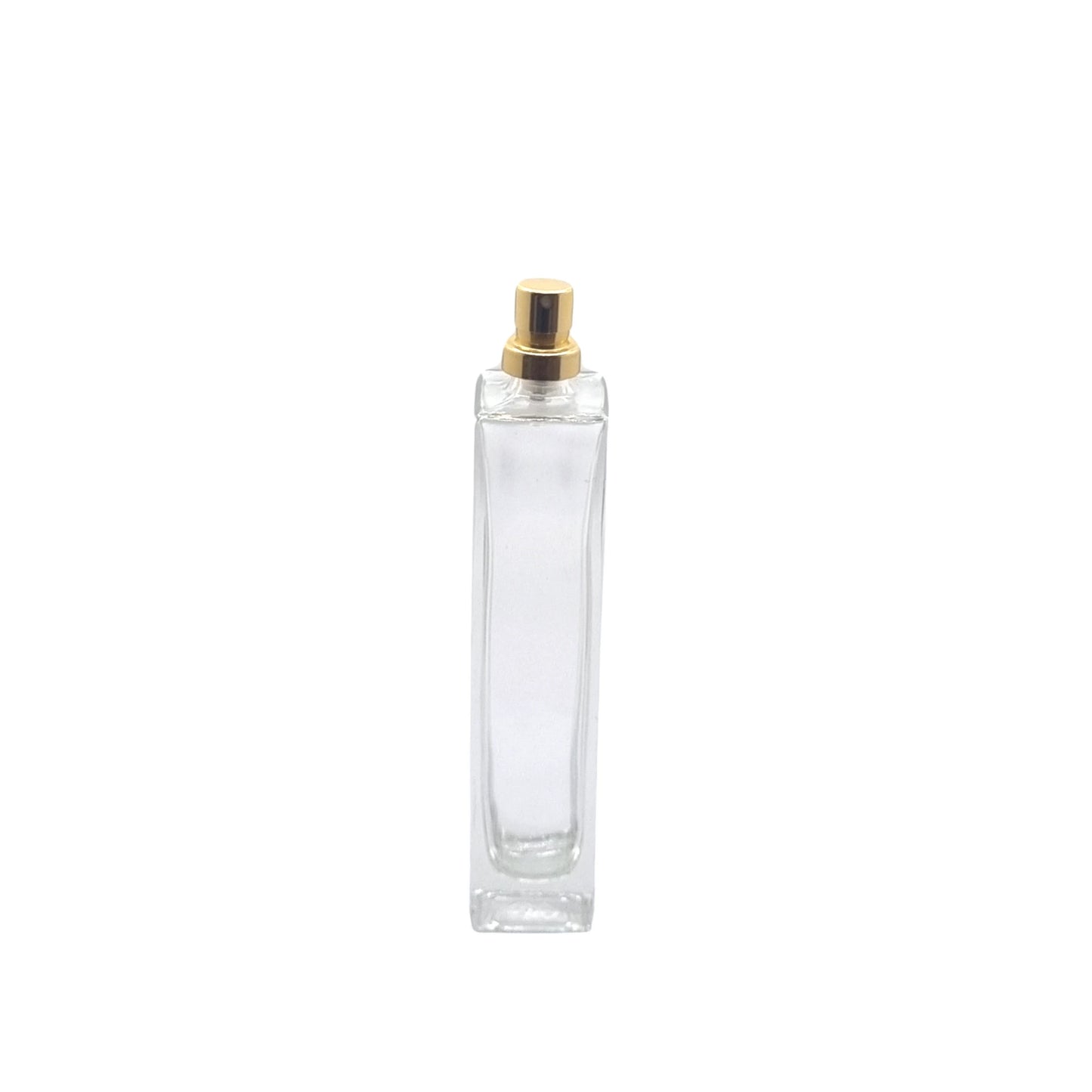 50ml Klee Clear Square Glass Bottle