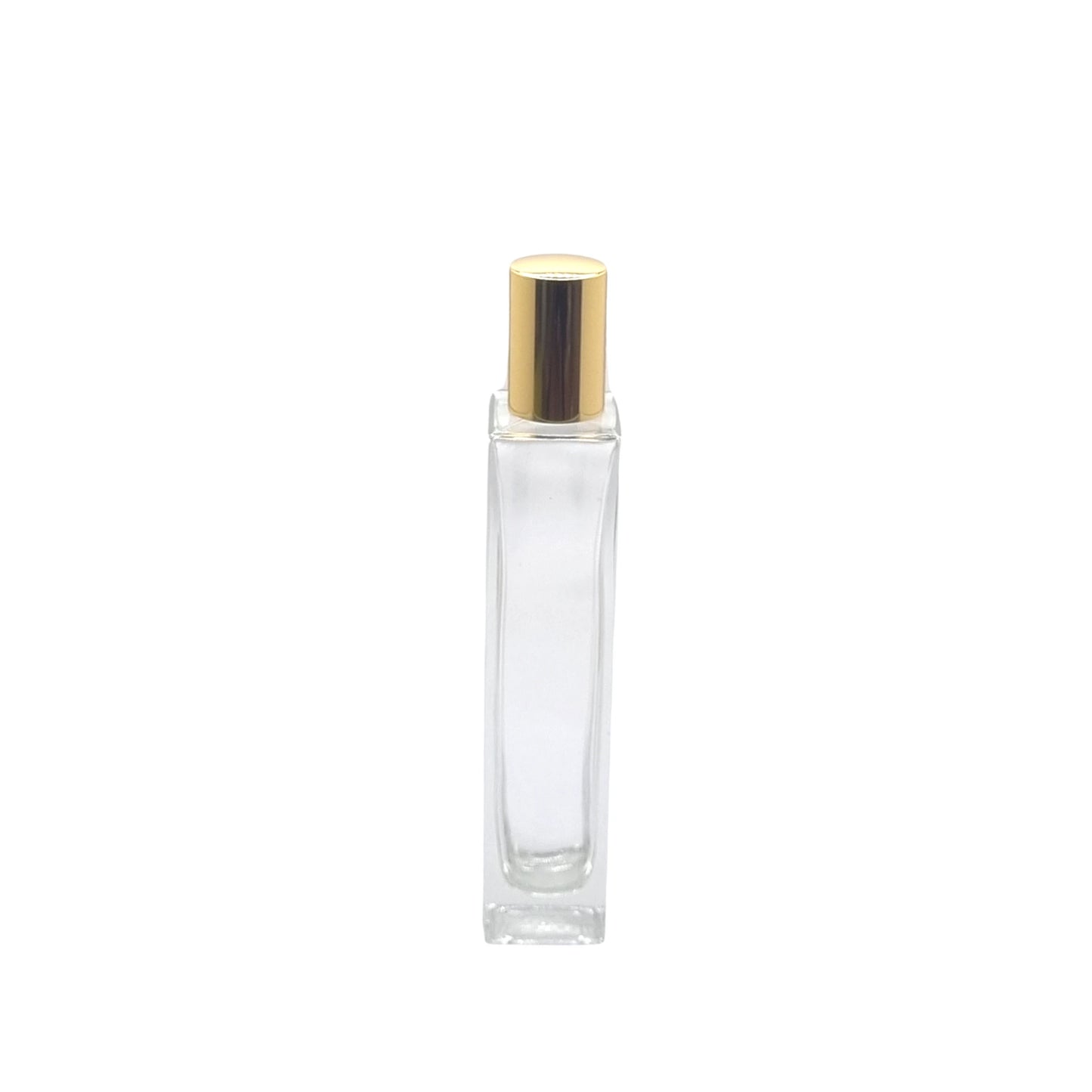 50ml Klee Clear Square Glass Bottle