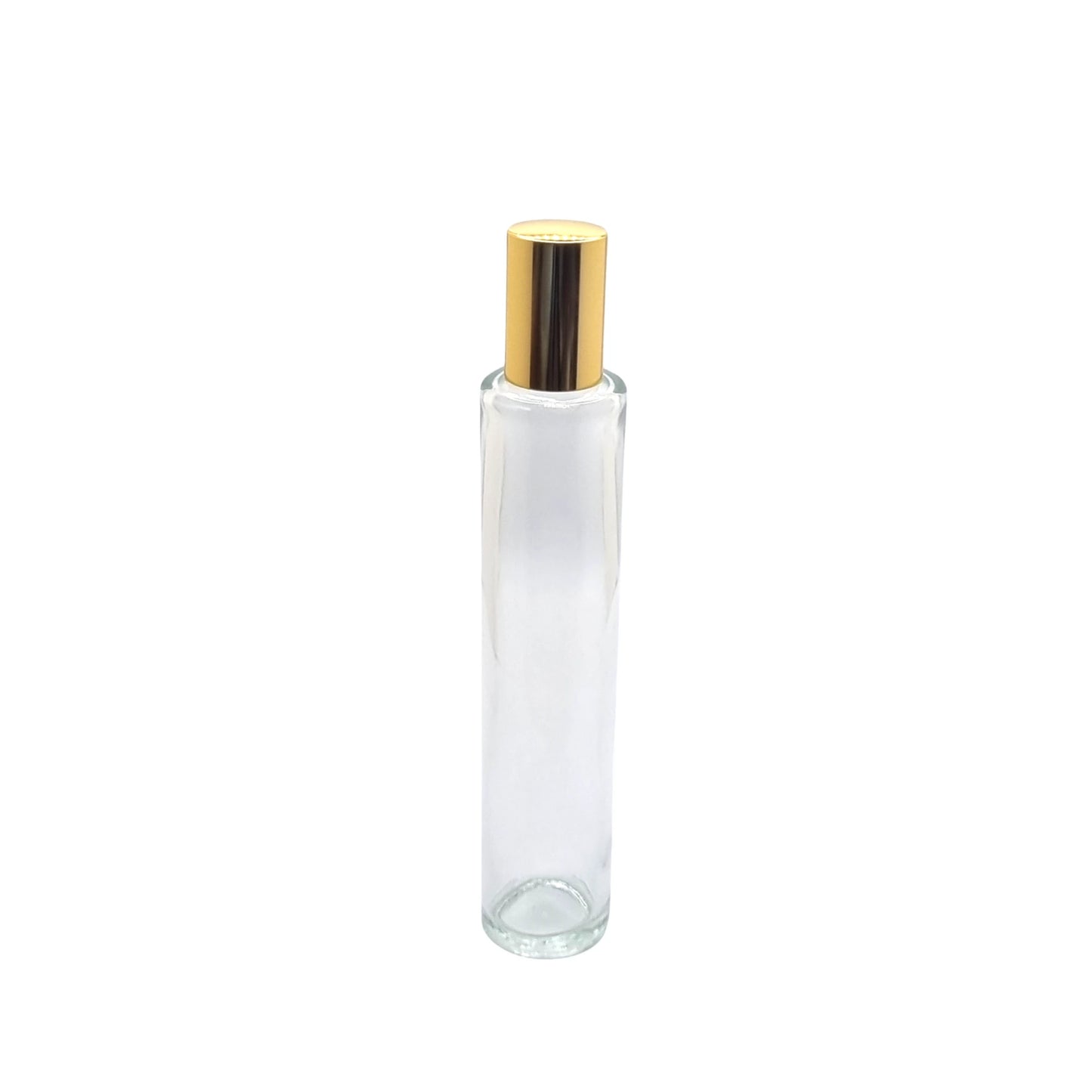 50ml Tall Cuban Clear Round Glass Bottle
