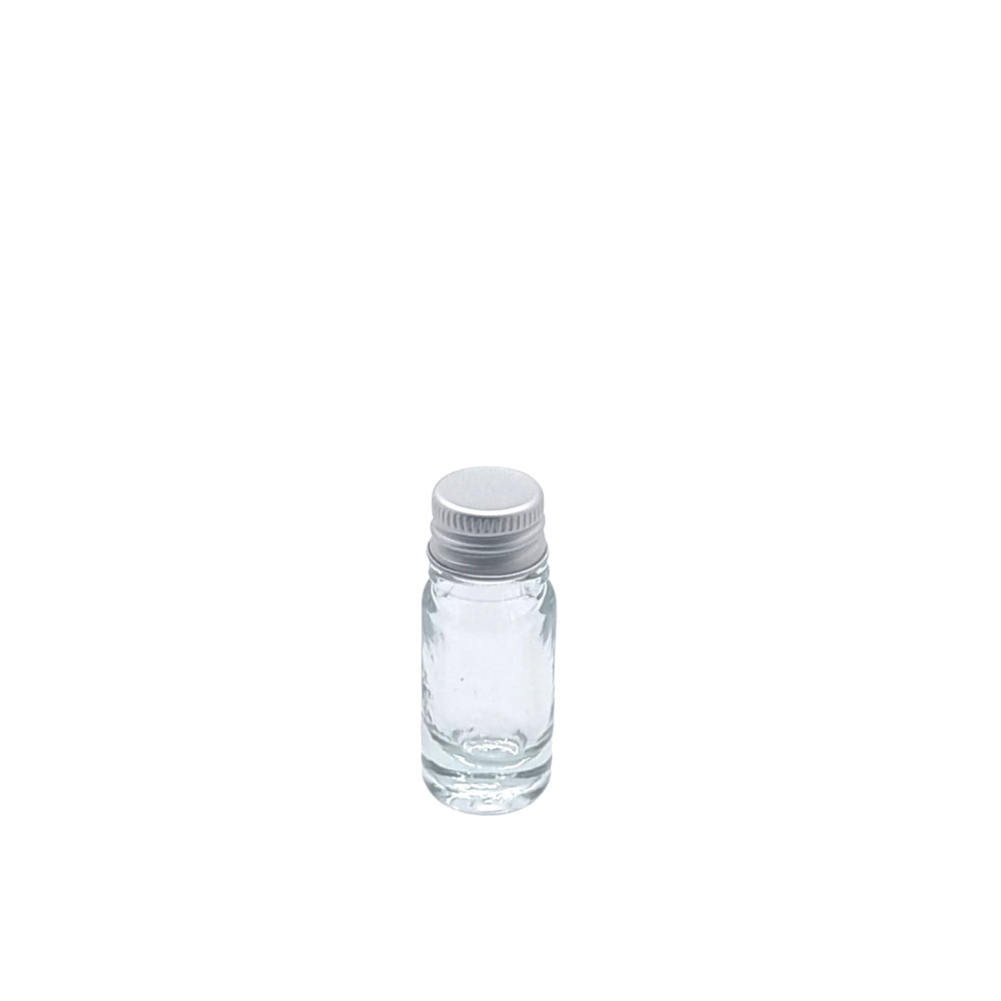 5ml clear dropper bottle aluminium cap