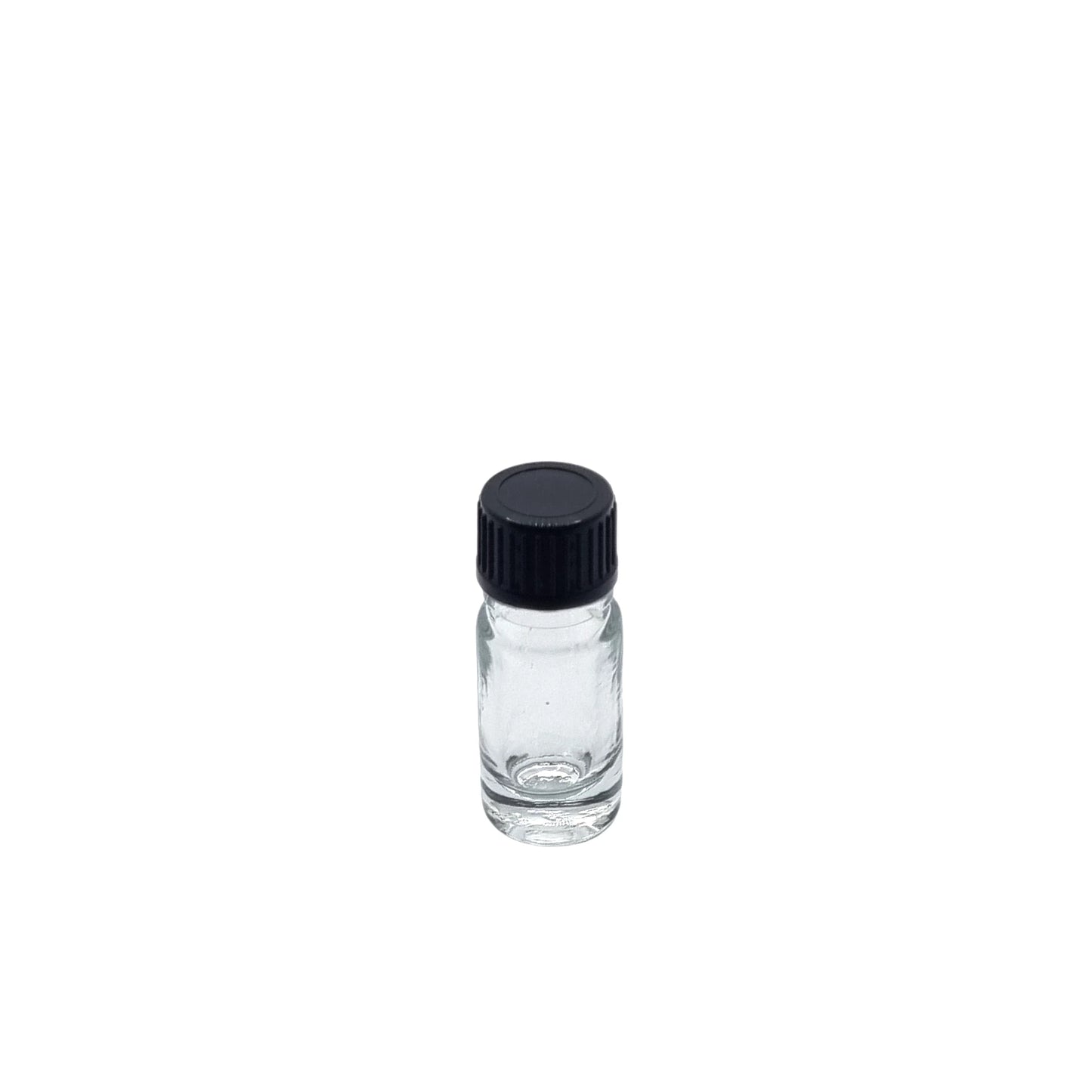 5ml Dropper Clear Round Glass Bottle