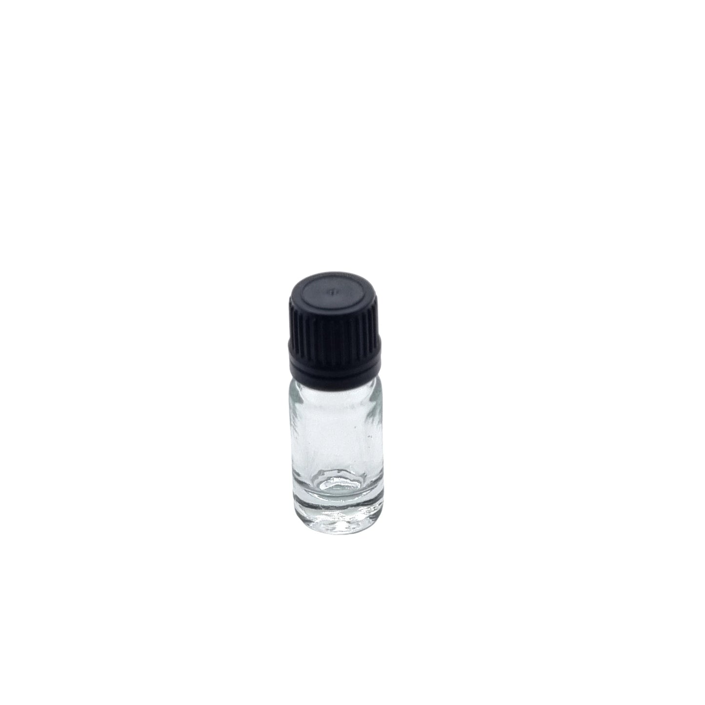5ml Dropper Clear Round Glass Bottle