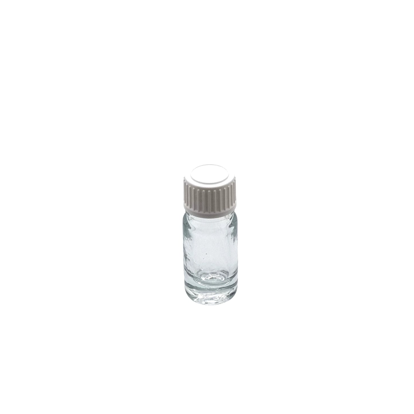 5ml Dropper Clear Round Glass Bottle