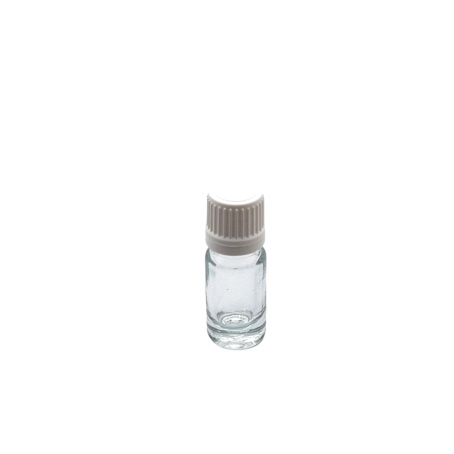 5ml Dropper Clear Round Glass Bottle