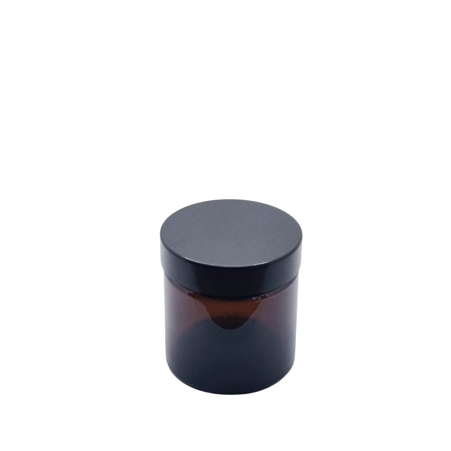 60ml Ointment Amber Round Glass Jar