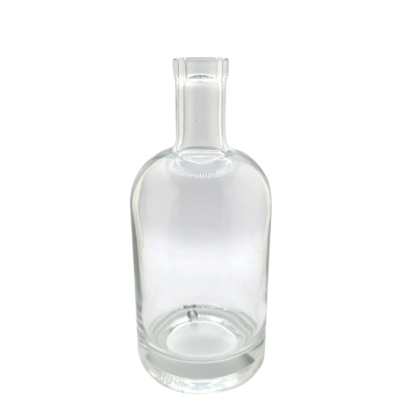 700ml Nora Clear Round Glass Bottle (Pallet Qty 690 Units)