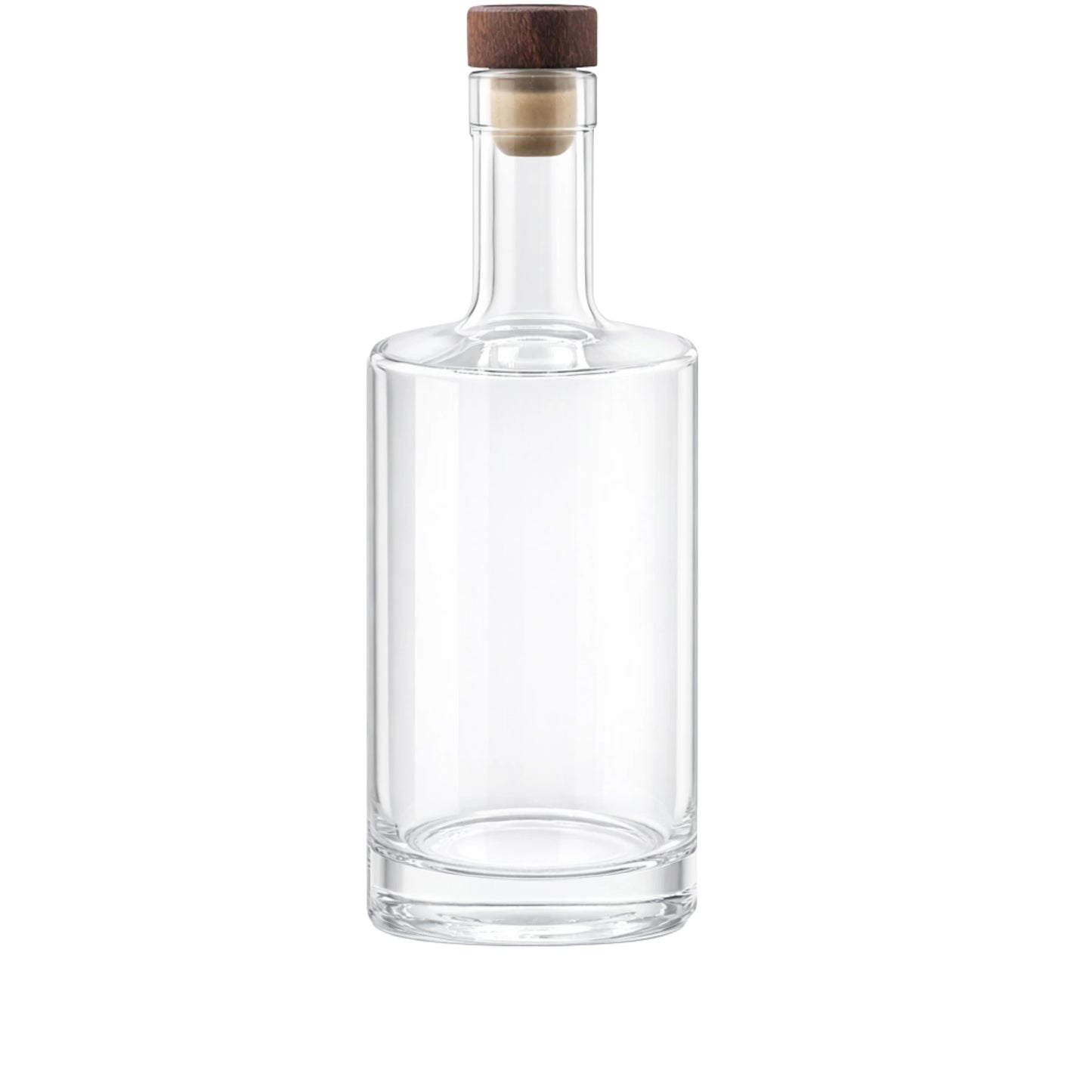 700ml Passion Clear Round Glass Bottle