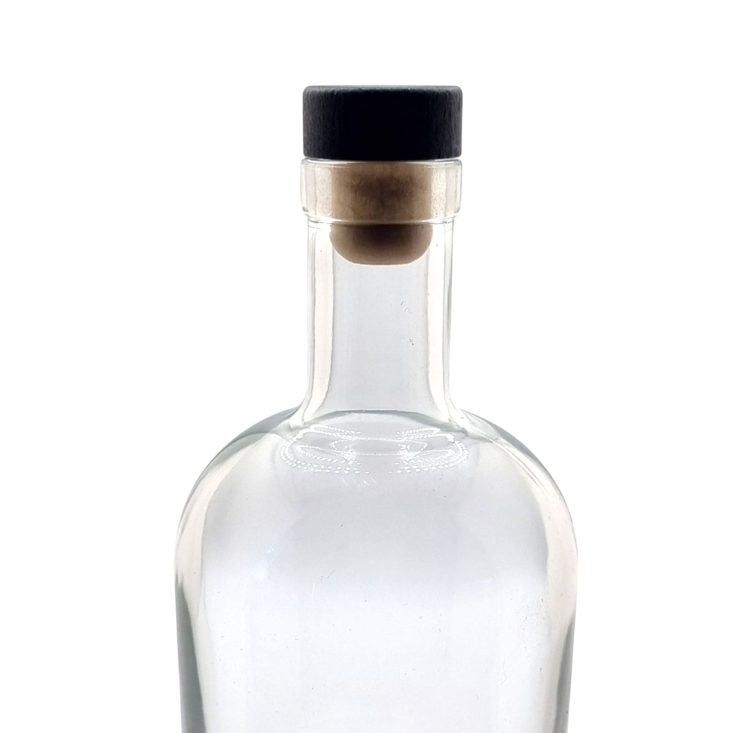 700ml Nora Clear Round Glass Bottle (Pallet Qty 690 Units)