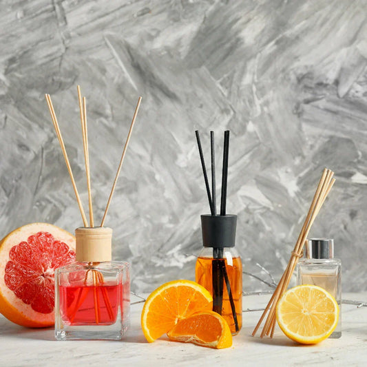 Glass diffuser bottles