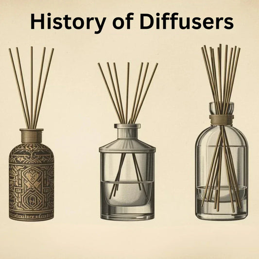 Glass diffuser bottles