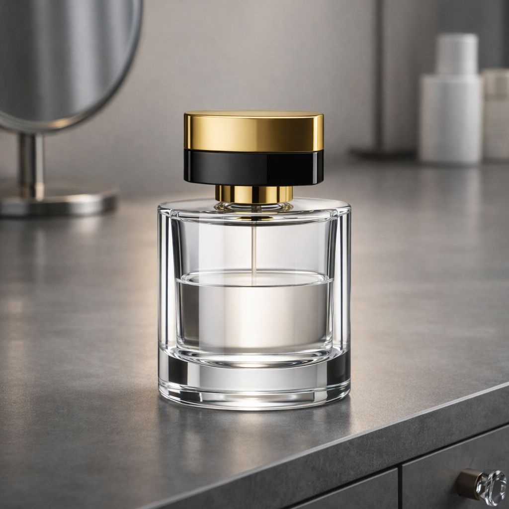 Thick glass base bottle