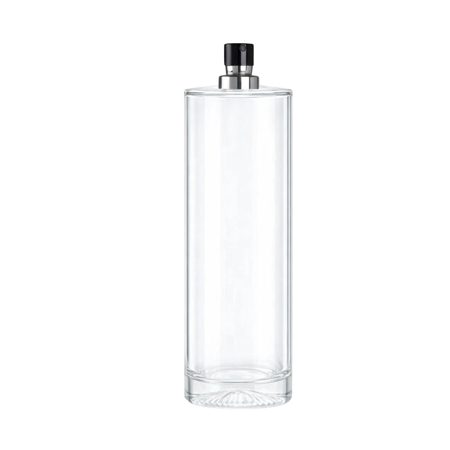 100ml Durer Clear Round Glass Bottle