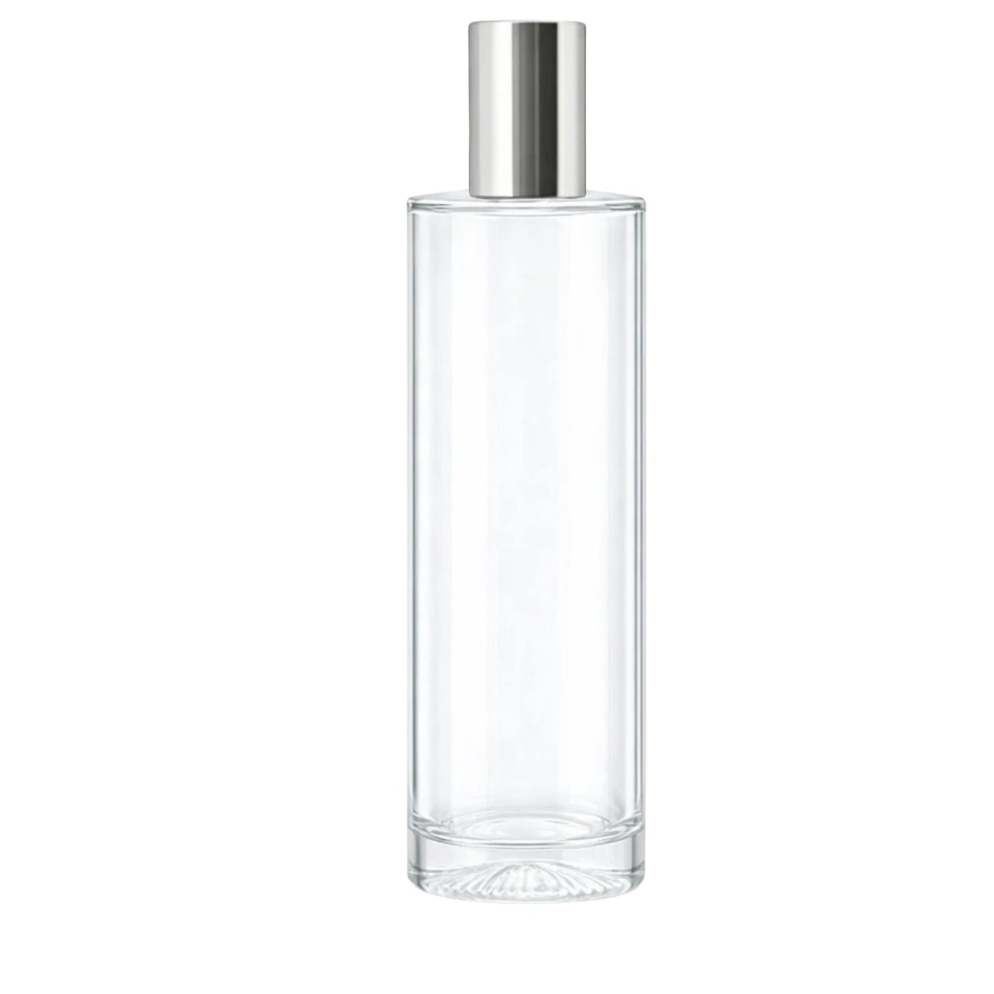 100ml Durer Clear Round Glass Bottle