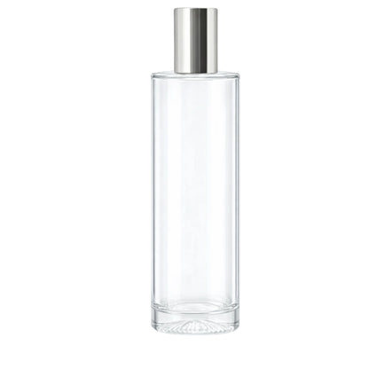 100ml Durer Clear Round Glass Bottle