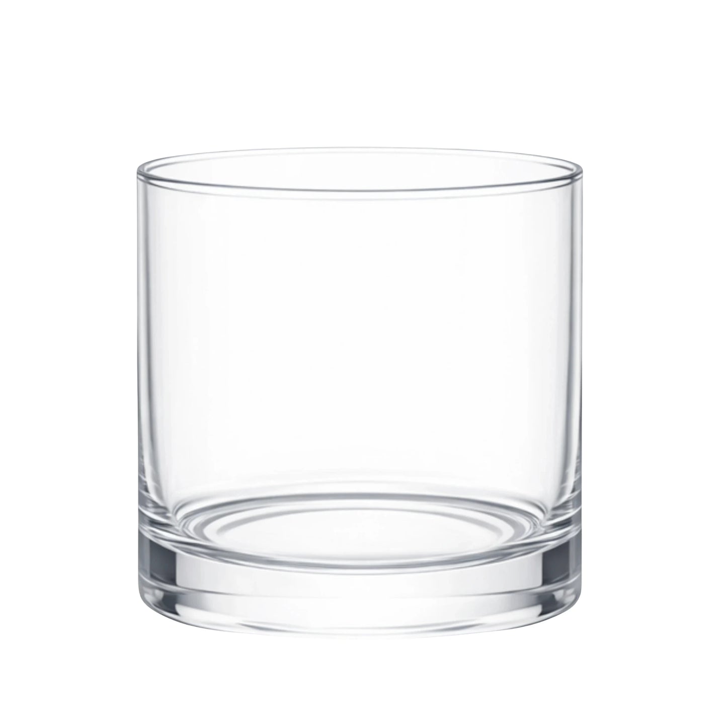 100cl Tank Clear Round Candle Glass