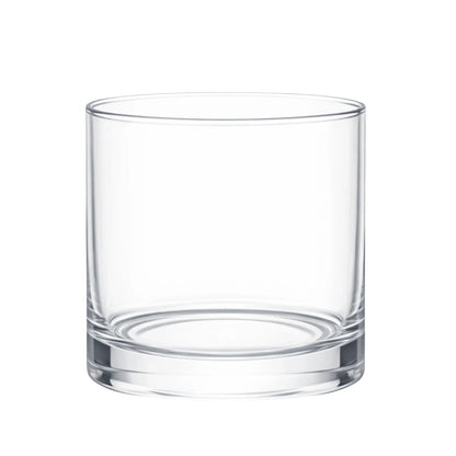 100cl Tank Clear Round Candle Glass