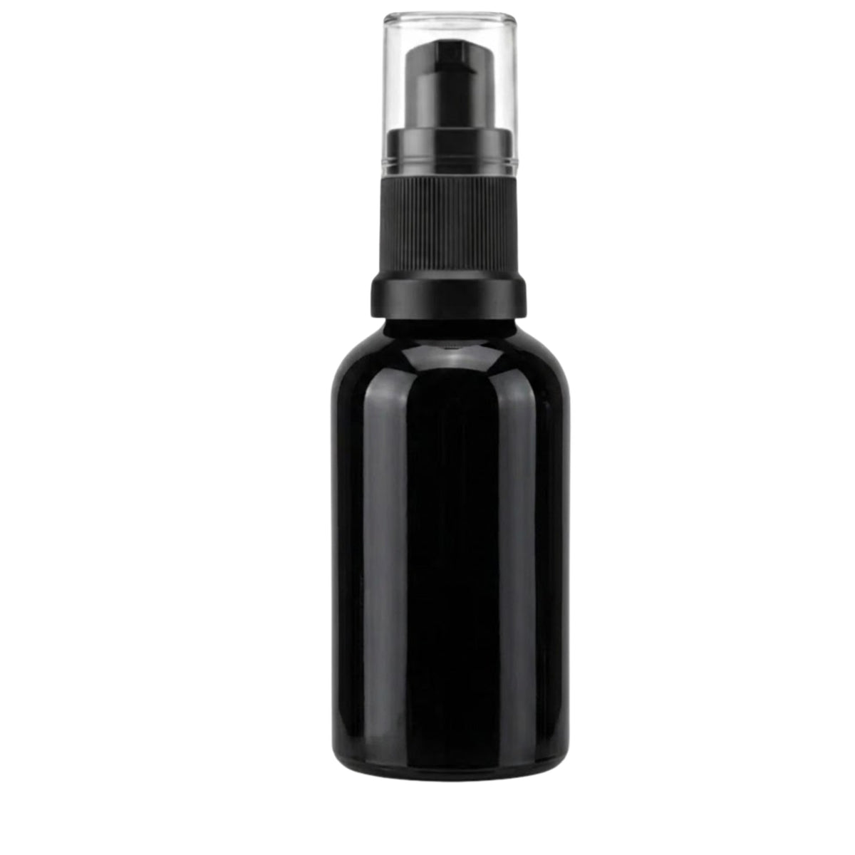 100ml Black Round Glass Dropper Bottle