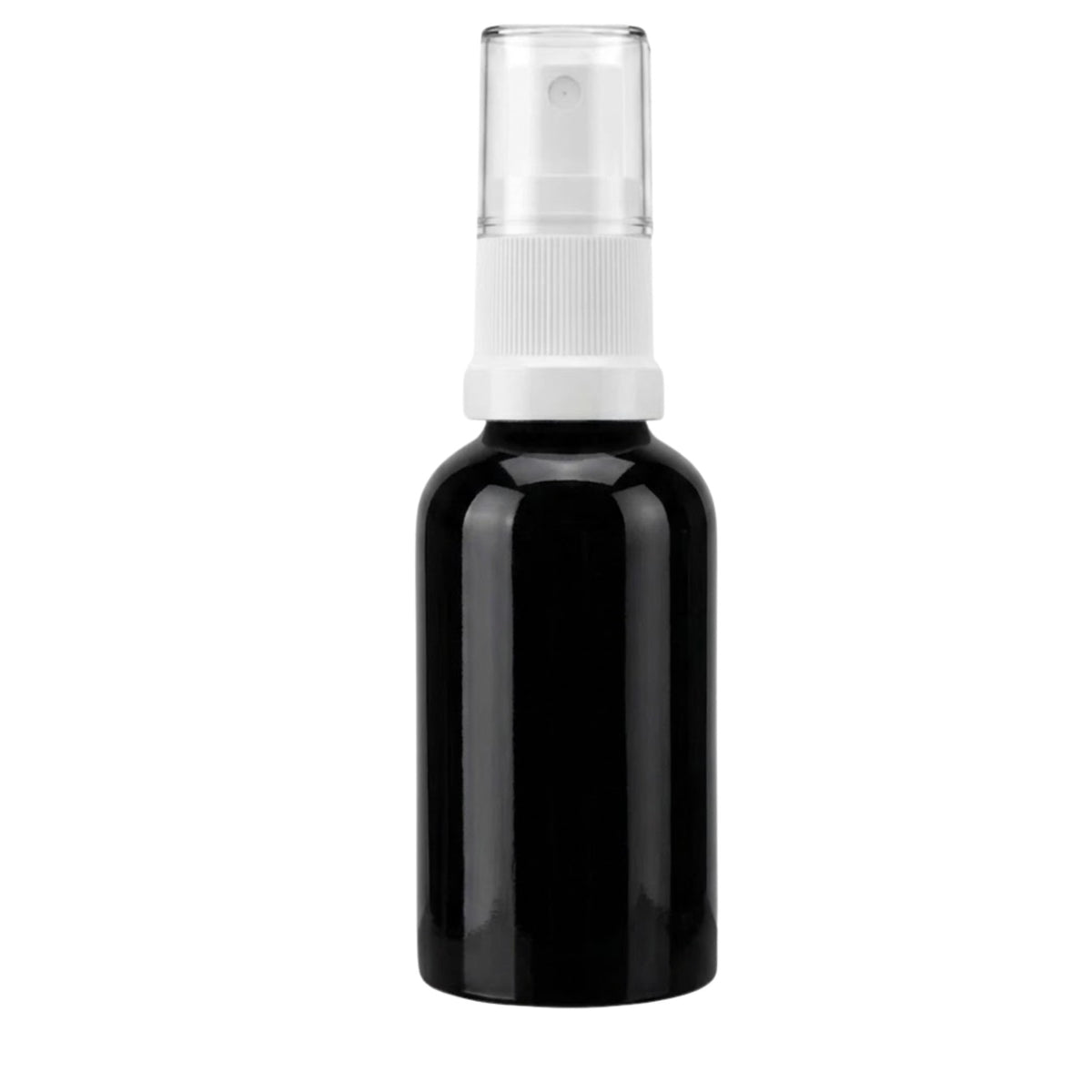 100ml Black Round Glass Dropper Bottle