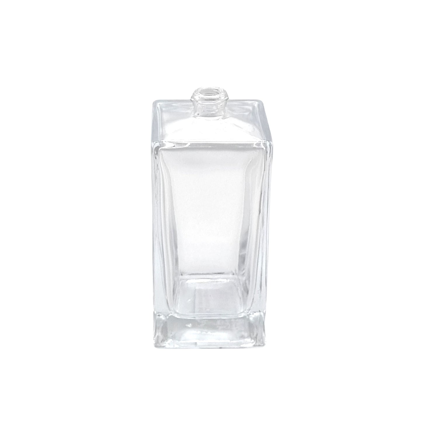 100ml Clayton Clear Square Glass Bottle