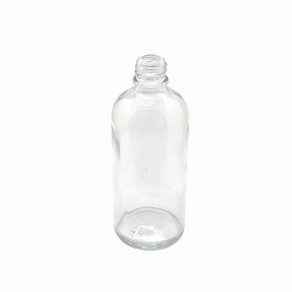 100ml Dropper Clear Round Glass Bottle