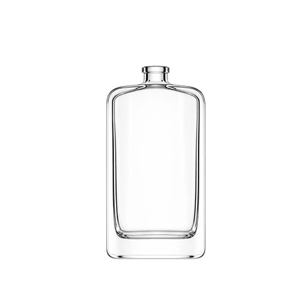 100ml Dali Clear Rectangle Glass Bottle