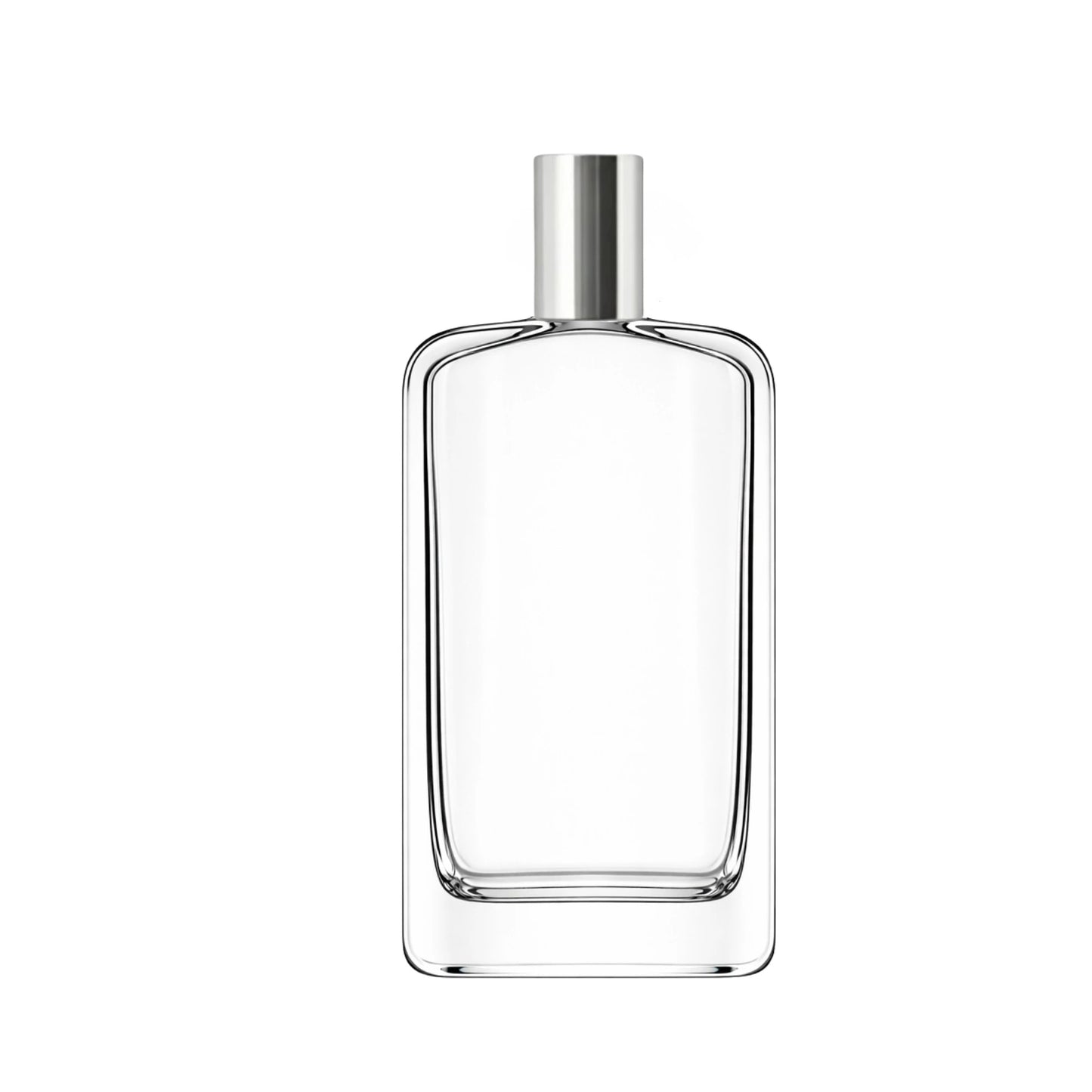 100ml Dali Clear Rectangle Glass Bottle