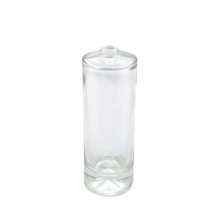 100ml Durer Clear Round Glass Bottle (Pallet Qty 2,592 Units)
