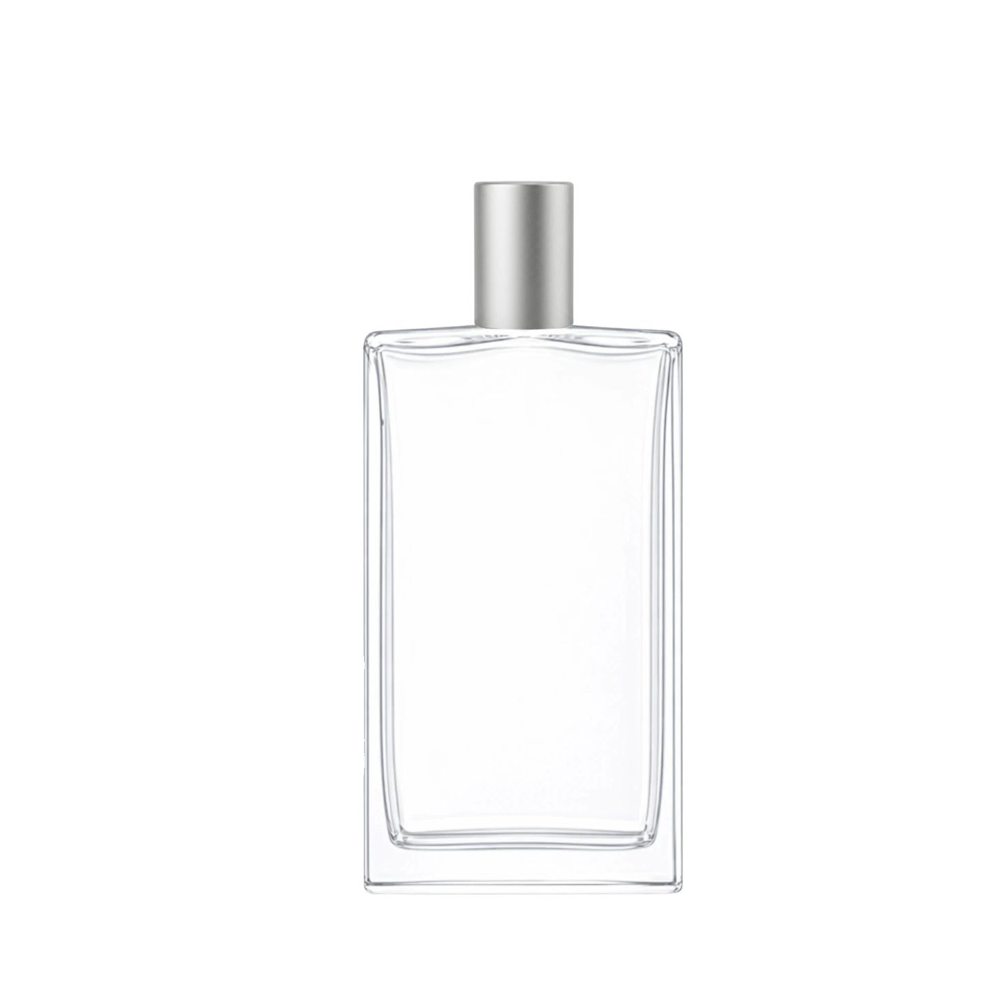 100ml Everest bottle with matt silver cap
