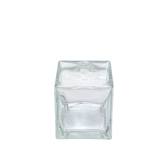100ml Picasso Clear Square Glass Bottle (Pallet Qty 3,600 Units)