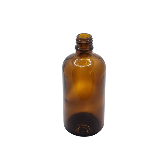 100ml Dropper Amber Round Glass Bottle