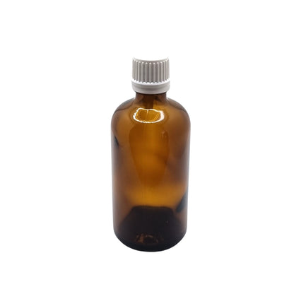 100ml Dropper Amber Round Glass Bottle