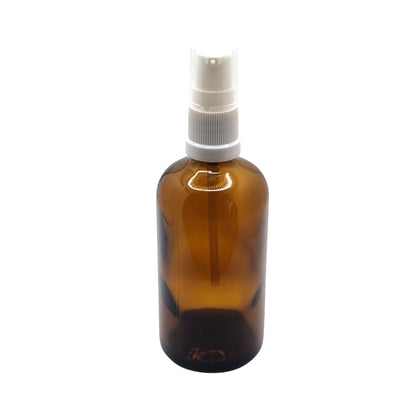 100ml Dropper Amber Round Glass Bottle