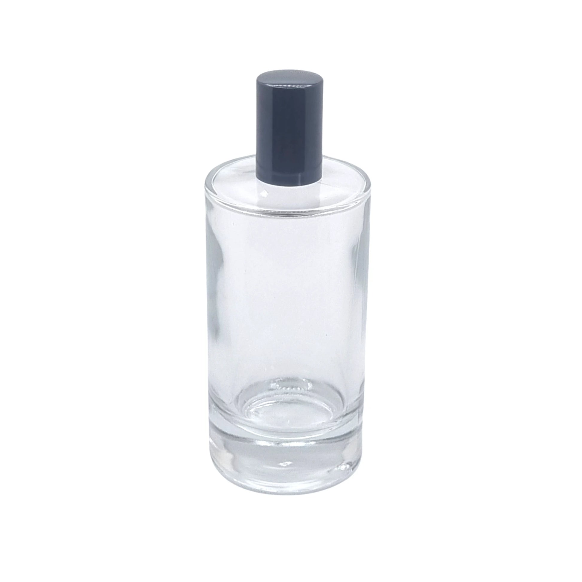 100ml Charlotte Bottle with Black Overcap