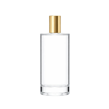 Charlotte glass bottle with gold cap